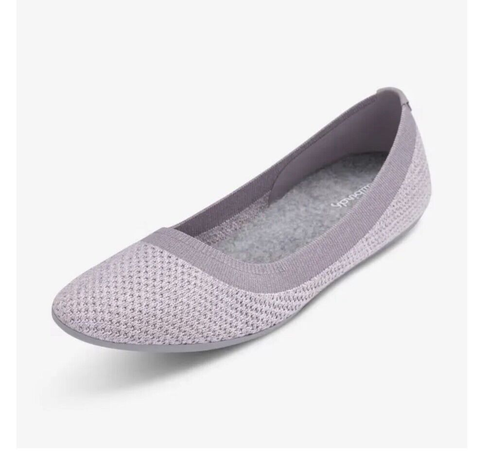 allbirds Tree Breezers Slip-on Arc Support Flats Mauve 10.5